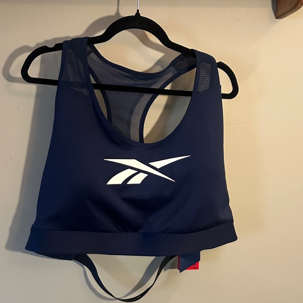Reebok Women's Dark Blue Sports Bra